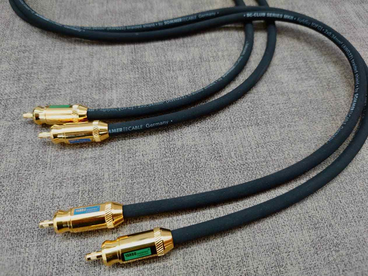 Dây tín hiệu RCA Sommer Club MKII jack RCA Yarbo