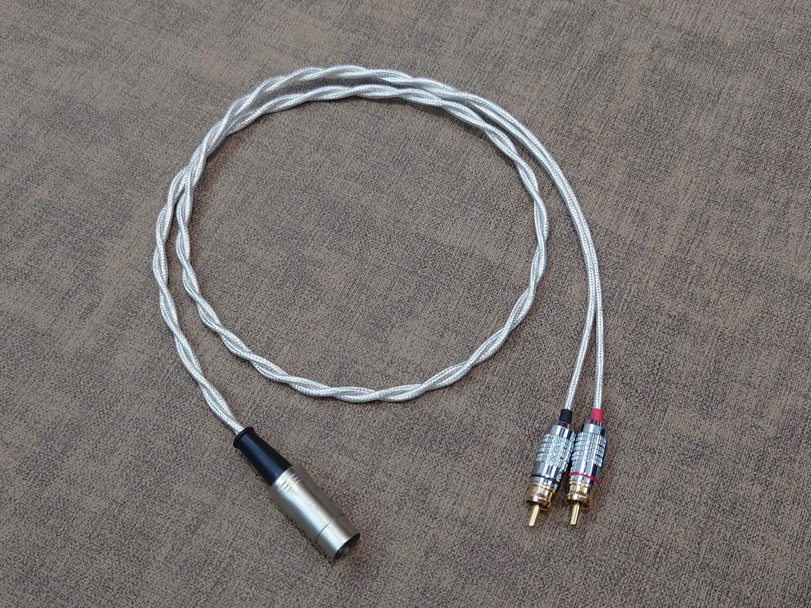 Dây tín hiệu Din 5 chân chuẩn Châu Âu sang 2 RCA